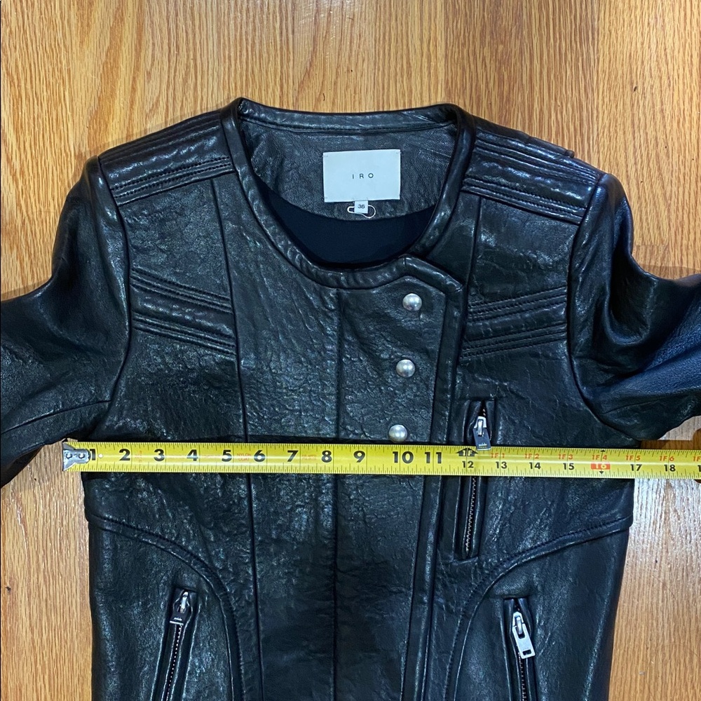 IRO Joss leather jacket extremely well made - Picture 8 of 12